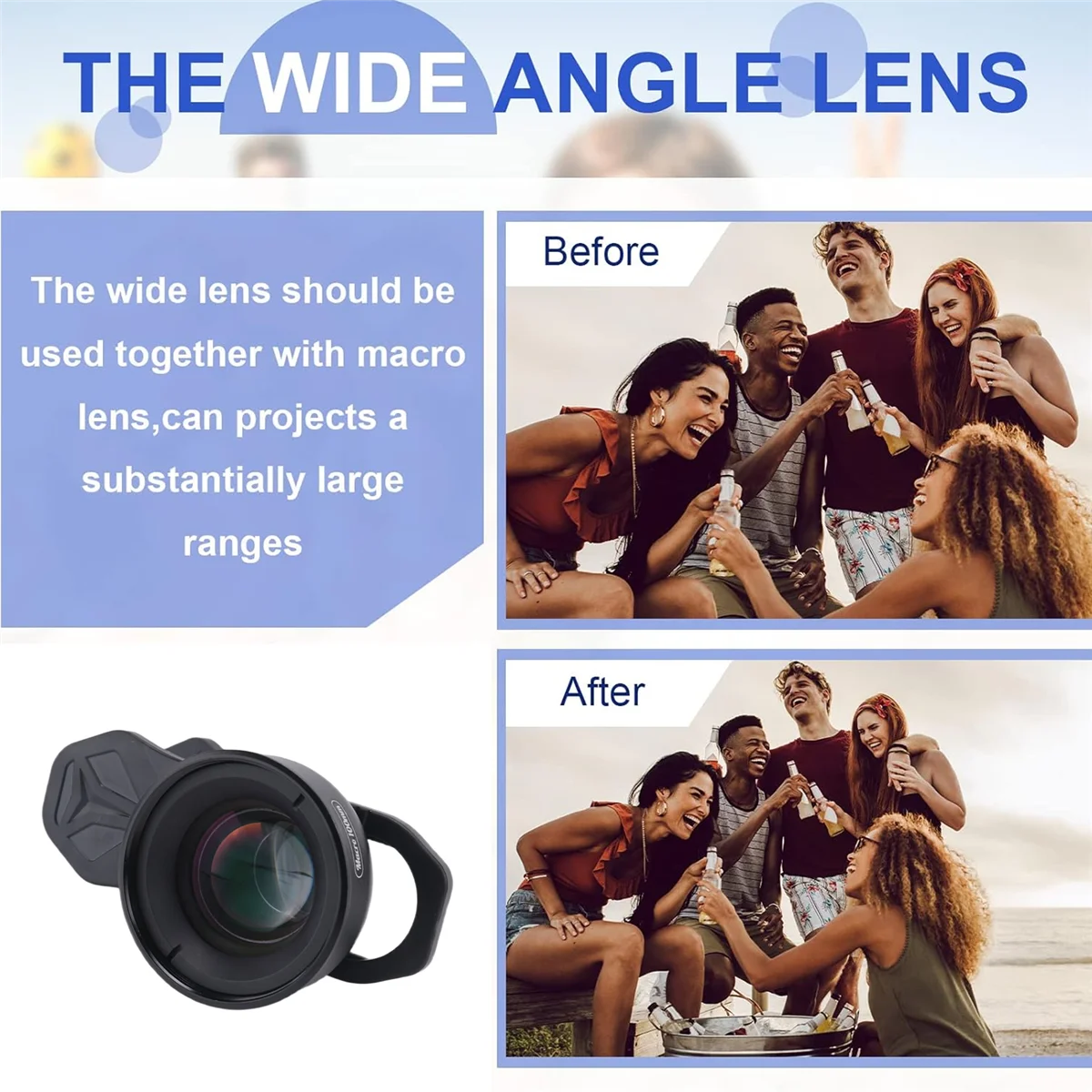 !최고 판매 100mm 매크로 렌즈 카메라 폰 렌즈 모든 스마트폰용 4K HD 슈퍼 매크로 렌즈, 렌즈만 해당