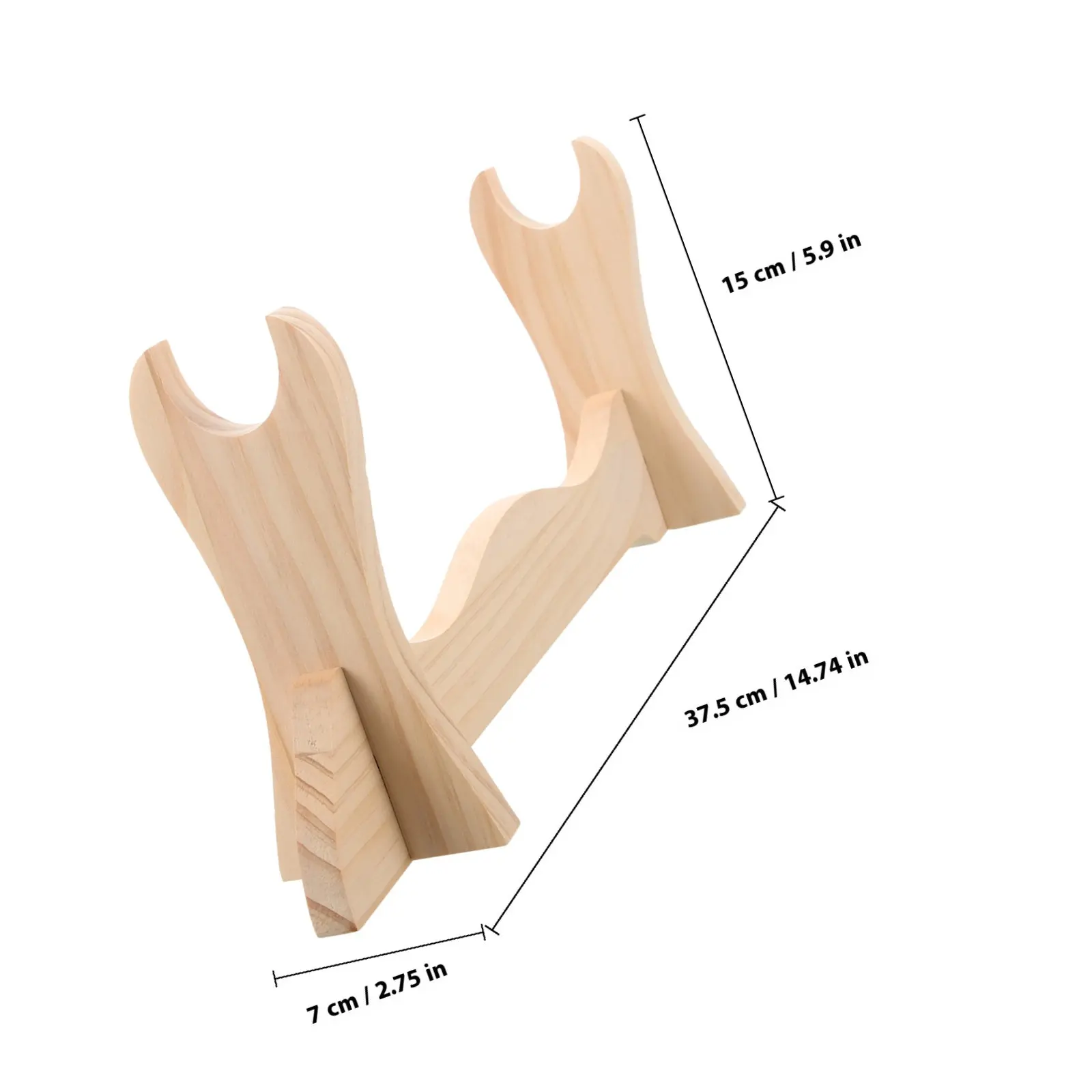 Handcrafted Wooden Stand Desktop Swords Display Rack for Japanese Swords Flute Collection Sturdy Home Decor Storage