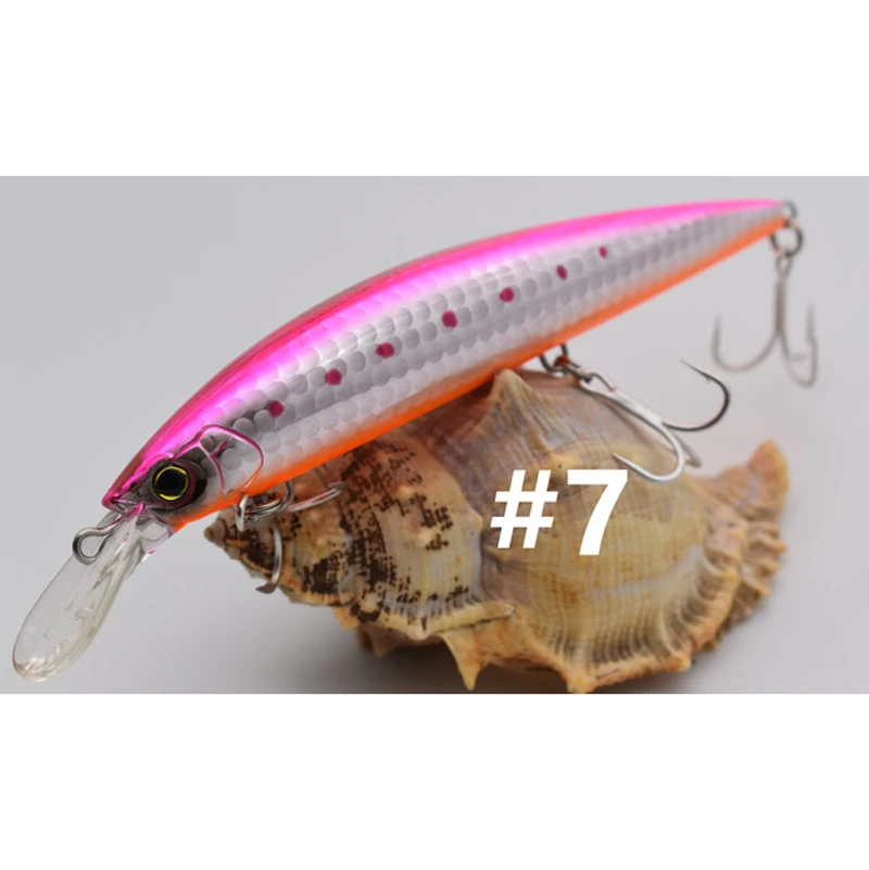 Duel hardcore heavy Minnow hard lure Bait Ocea Sinking Fishing