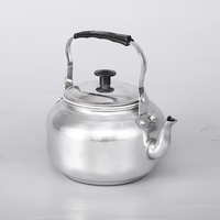 Aluminum Alloy Boiling Water Kettle Small Aluminum Teapot Portable Warm Wine Jug Teapot With Tea Strainer For Home Hotel Tea Set