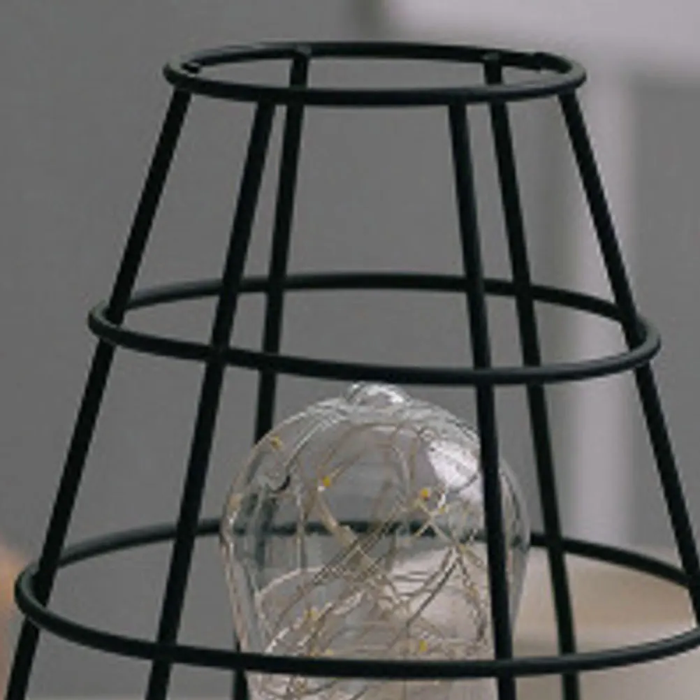 خمر الحديد الفن مصباح قارورة النبيذ شكل الحديثة أنيقة المنزل في الهواء الطلق ليلة ديكور الإضاءة هدية للأصدقاء مصباح للزينة