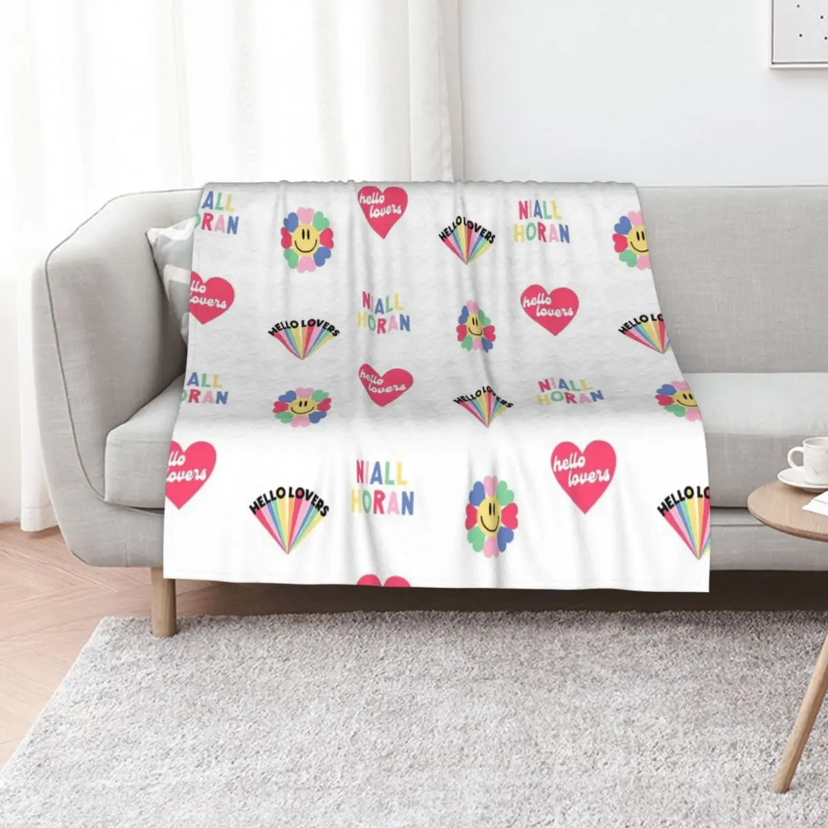 

Hello Lovers Niall Horan Pack Throw Blanket bed plaid Sofa Quilt Comforter Thin Blankets