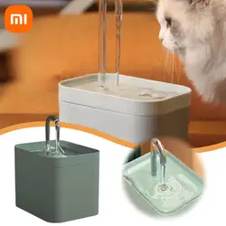 Xiaomi 1.5L Cat Water Fountain Auto Filter Mute Cat Dog Drinker Bowl Recirculate Filtring Drinker For Cats Pet Water Dispenser