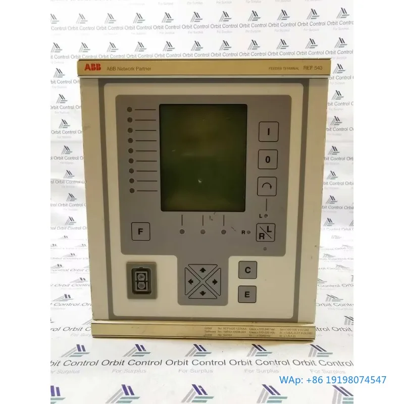 

REF 543 Feeder Terminal Display Module for PLC Industrial Automation