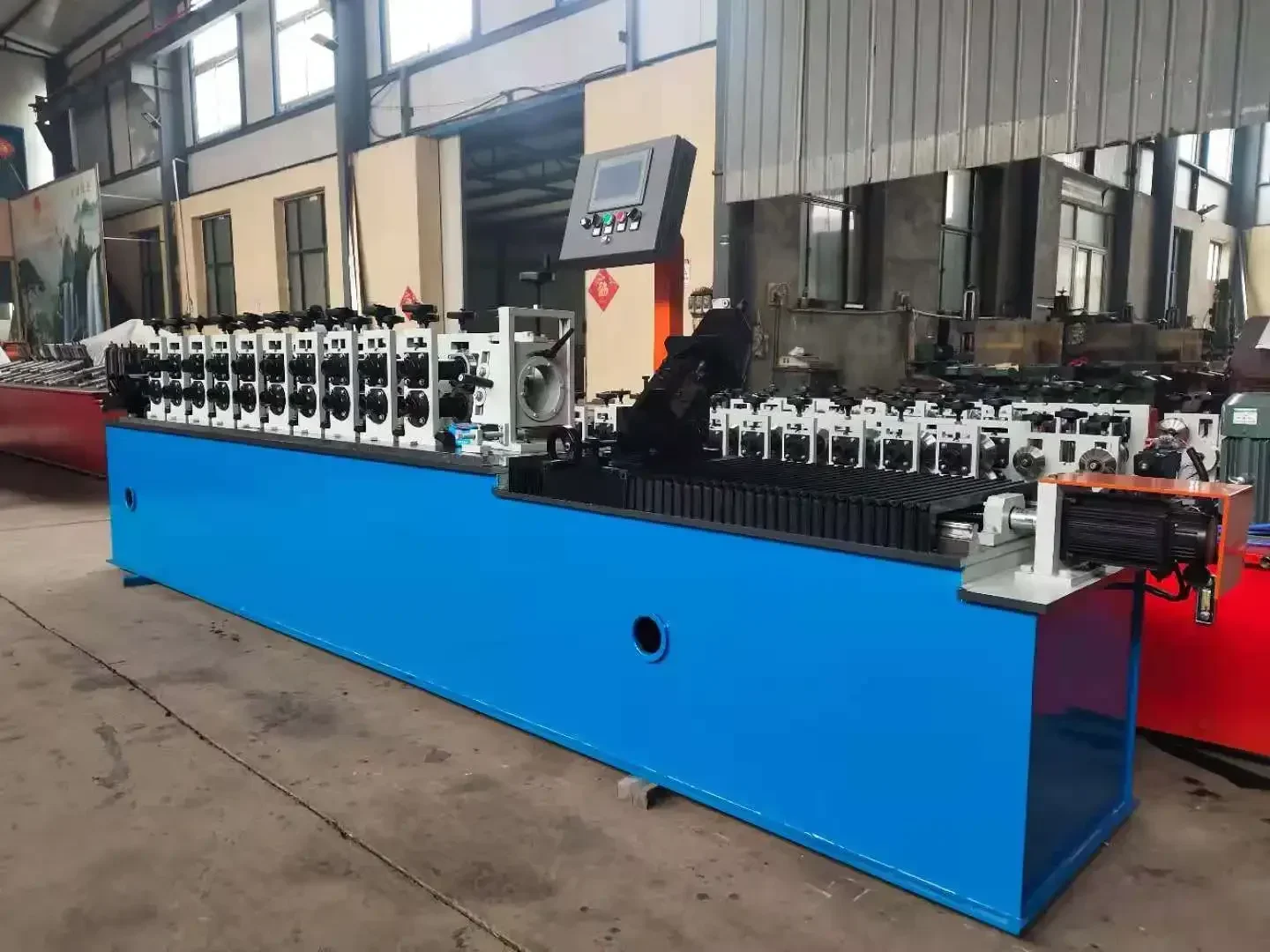 Automatic Gypsum Board Hat Furring Channel Ceiling Roll Forming Machine