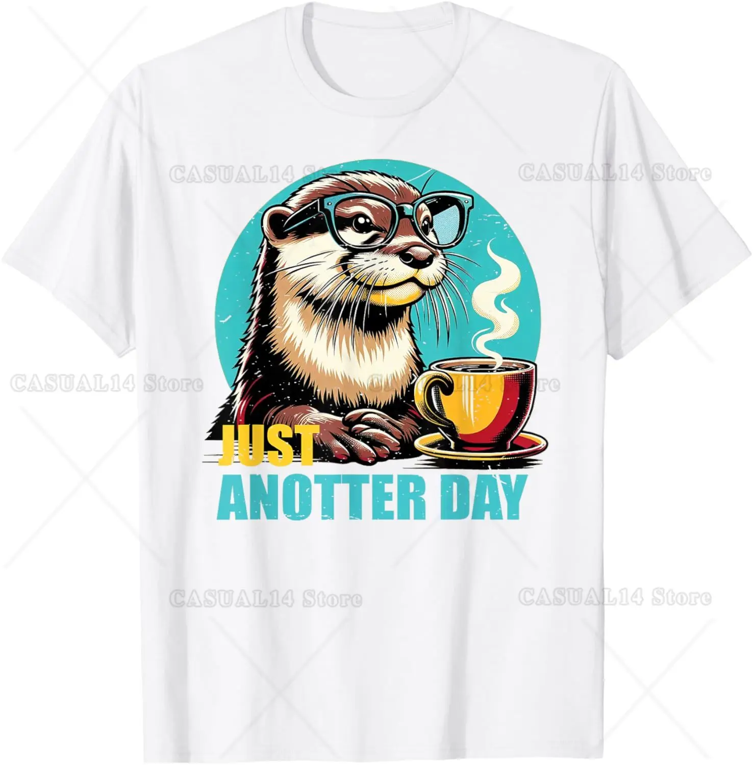 Sea Otter T Shirt Just An Otter Day Funny Otters Women Kids T-Shirt COTTON Short Sleeve