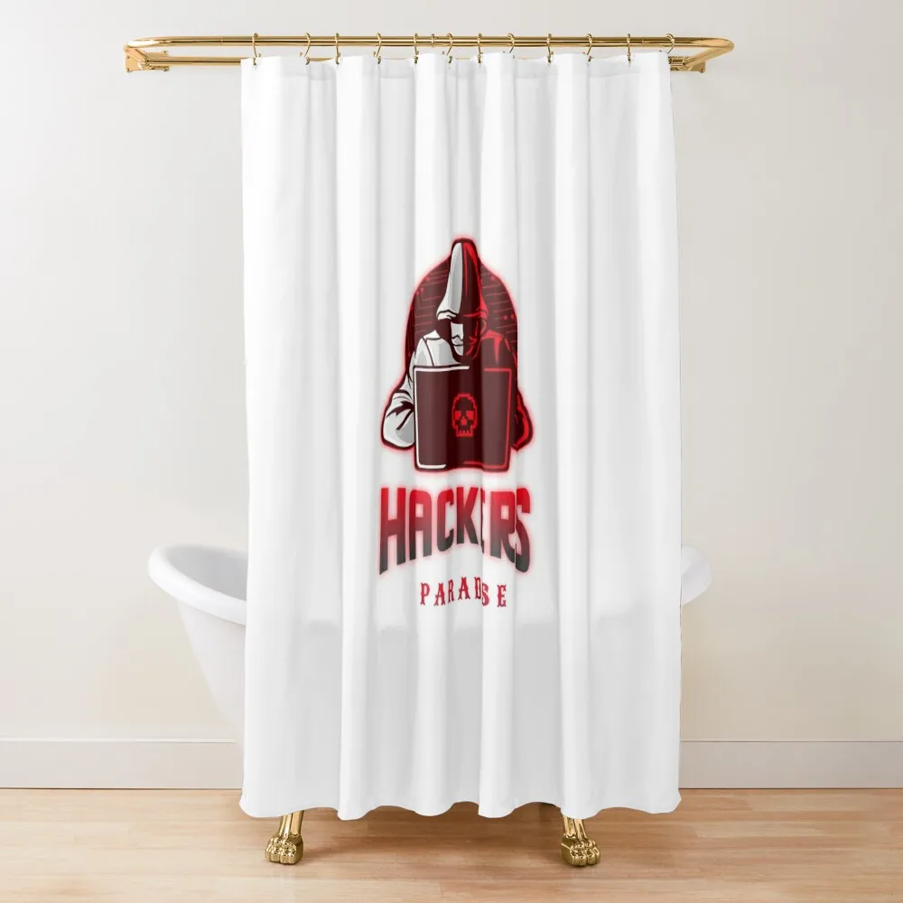 

Computer Hacker Shower Curtain Bathroom Box Transparent Bathroom Shower For Bathroom Curtain