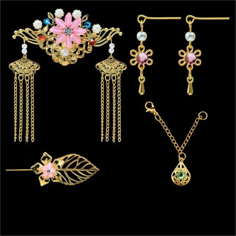 2025 neue Kreative 30 cm Puppe Alte Kostüm Kopfschmuck Chinesische Alte Puppe Zubehör Kopfschmuck Dekoration Puppe Kopfbedeckungen LI334