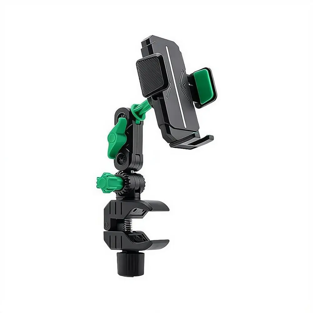 Stoßfester Auto-Handyhalter, robuste LKW-Halterung für Handgriffe, Anti-Shake-Handyständer für Bagger und Lader – Detail 2
