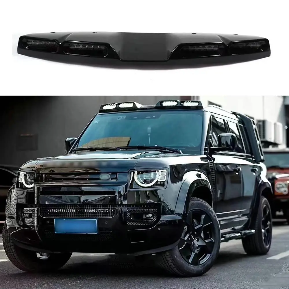 High Quality Roof Top Lamp Bar LED DRL 4 Pods Fits For LR 2 Door 4 Door Defender 110 90 L663 L851 2020-2023