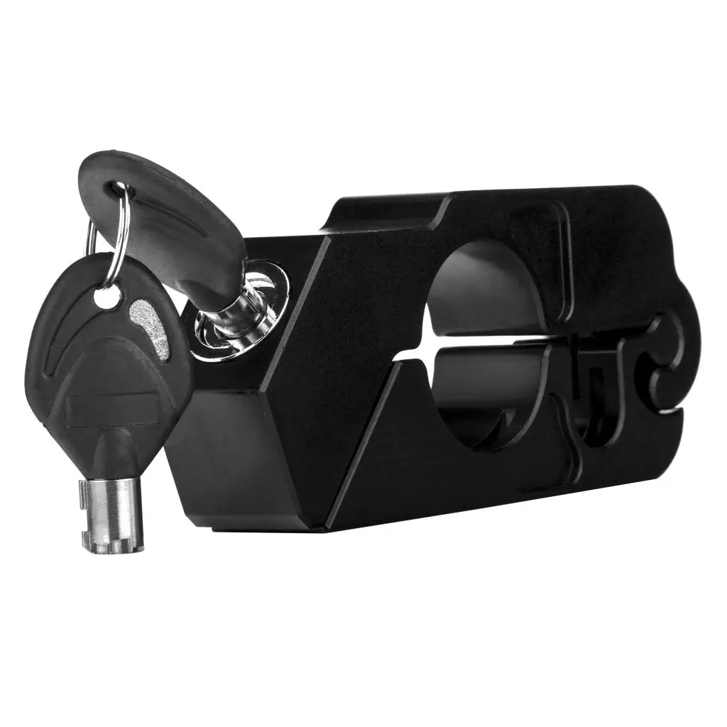 Handlebar Grip Lock Security CNC Aluminum Bike Throttle Lock Universal for Scooter Motorbike Safety