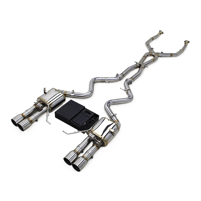 

OBM Front X Midpipe Tuning Valved Exhaust System For BMW M3 E90/E92/E93 4.0L 2007-2013 Sport Car Stainless Steel