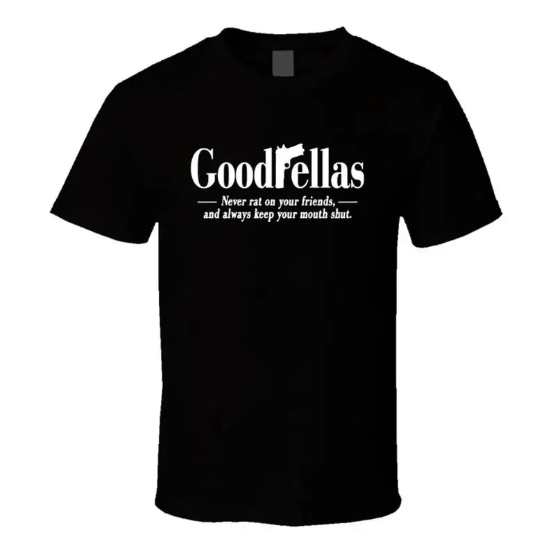 Goodfellas Never Rat On Your Friends Mafia T-Shirt