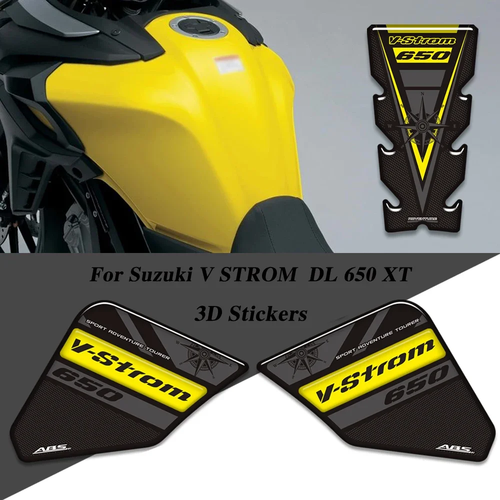 

Tank Pad TankPad Protection Trunk Luggage Cases Stickers Fuel Oil Kit Adventure For Suzuki V STROM VSTROM DL 650 XT 650XT