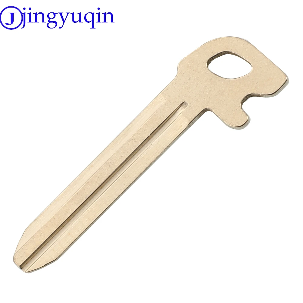 jingyuqin Replace Uncut Key Blade Blank Emergency Smart Card Key Blade For Toyota Verso Vios After 2013 Uncut blank keys Replace