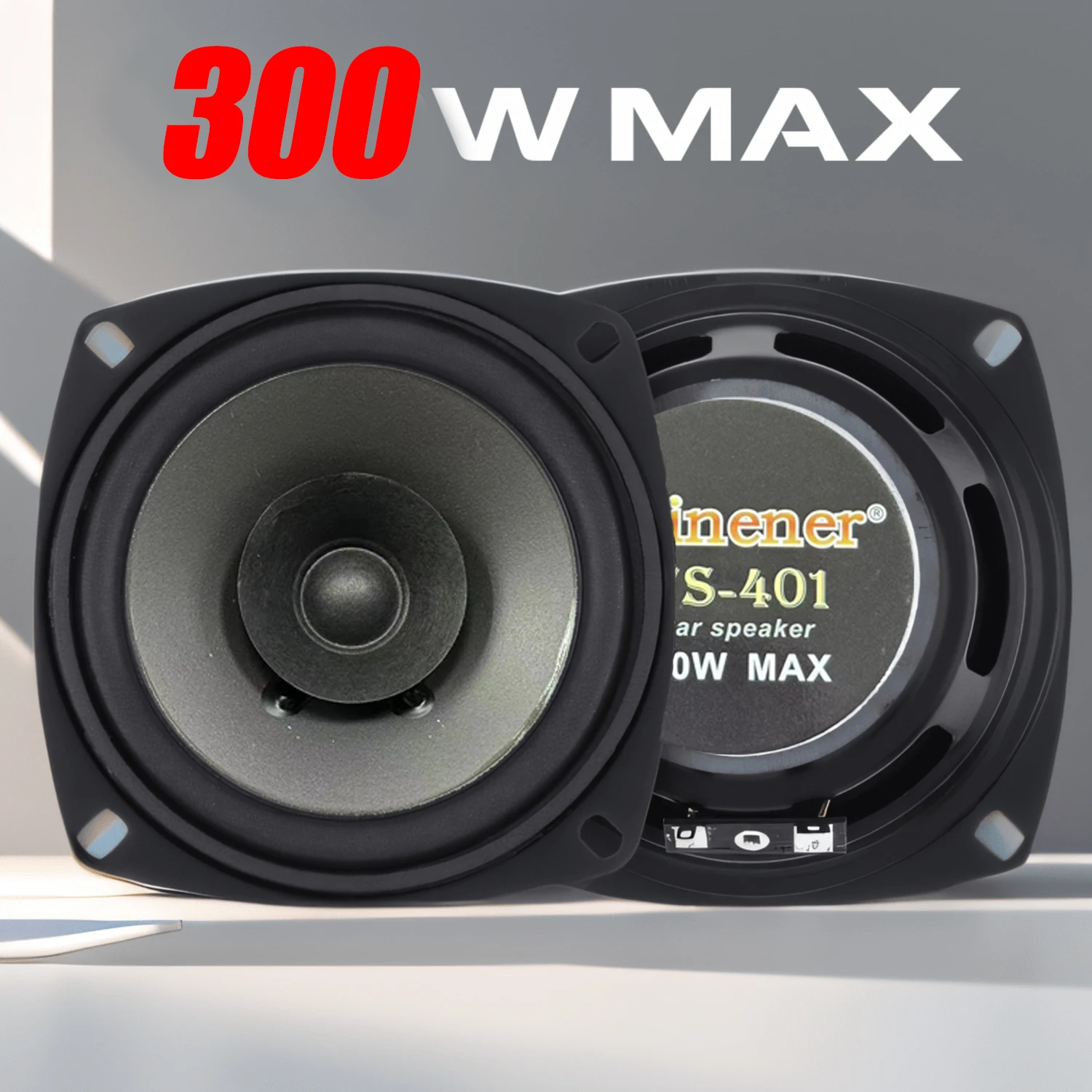 Głośniki samochodowe 4/5/6 cala 300-600W 2-drożne drzwi pojazdu Auto Audio Muzyka Stereo Subwoofer Pełna częstotliwość Głośniki samochodowe