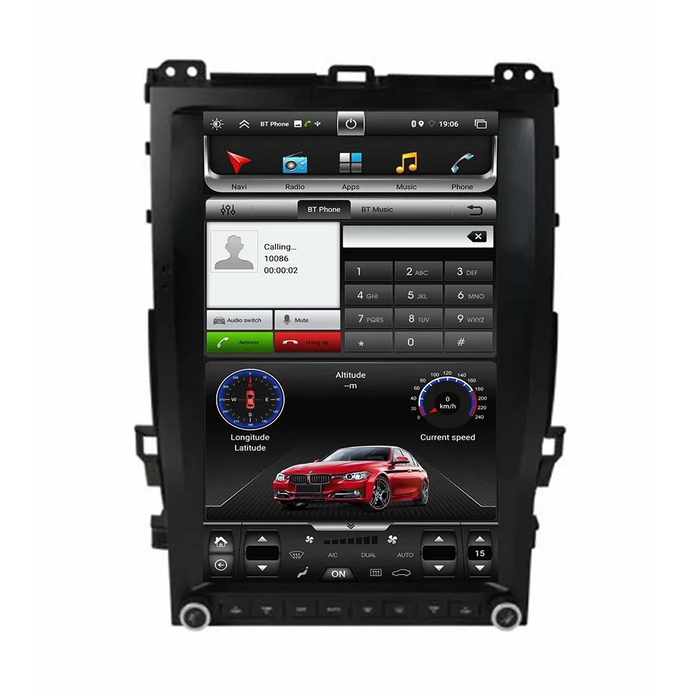 Car Radio Wireless Carplay For Lexus GX470 Toyota Prado 120 2002-2009 Android Multimedia Player GPS Navigation Stereo Head Unit