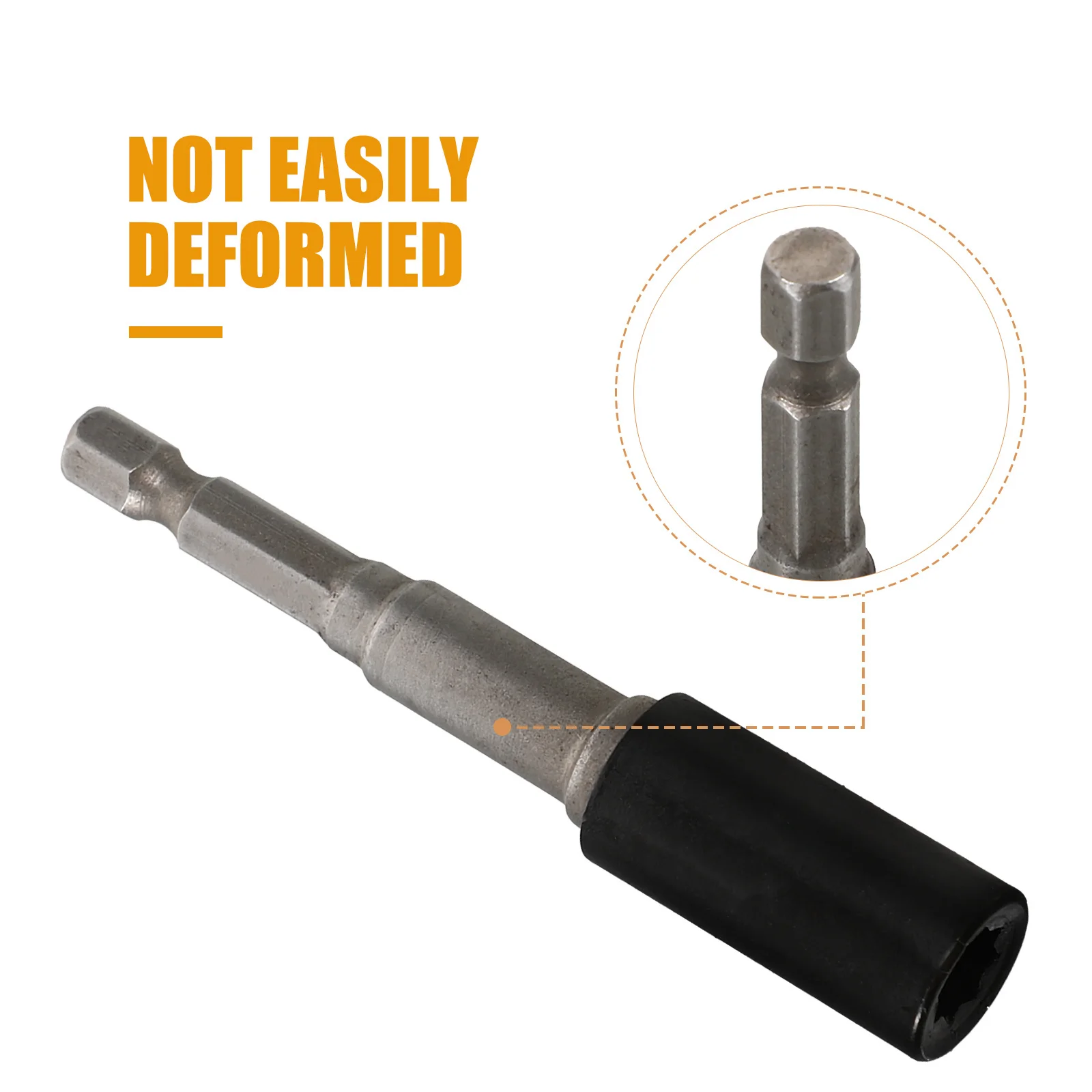 

1Set Piano Tuning Pin Plastic Manganese Steel High Strength Tool Ratchet Head Suitable Power Tools Piano Tuning Socket