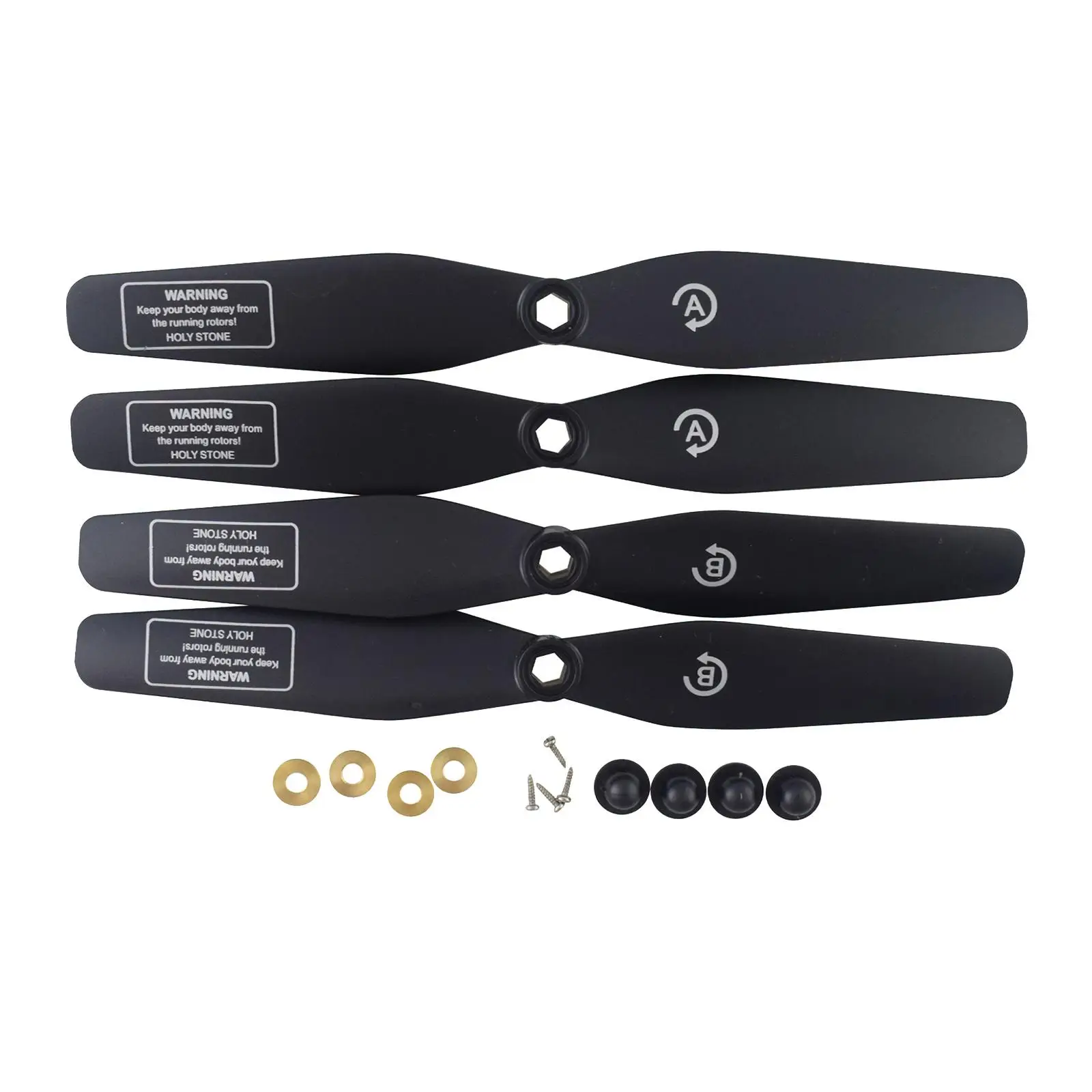 Balanced Performance ABS Propeller Props for SJRC S20W S30W T18 H301S T25 RC Aircraft Replacement Parts