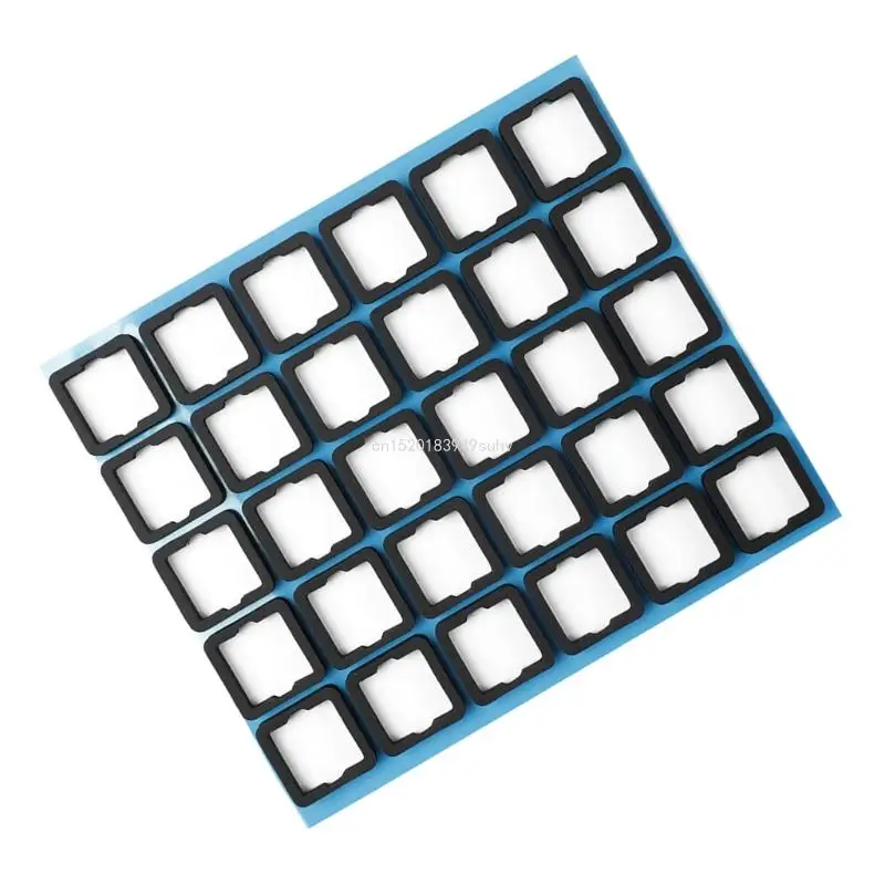 120Pcs Switches Silencers Pad Shockproof Sandwich Cotton for Mechanical Keyboard Noise Dampener Foam Sound Insulation