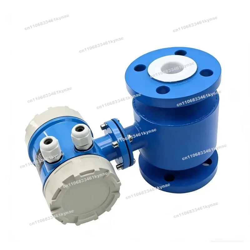 For Magnetic Flowmeter DN10-50 Integrated, Suitable for Wastewater, Sewage, Fire Protection, with 4-20mA RS485 Connection