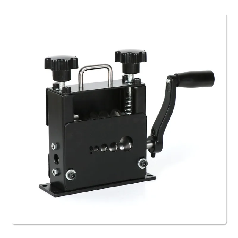 Multi-hole Manual Wire Stripper,Hand Crank Wire Stripping Machine,Electric Drill Connectable Automatic Cable Peeler for Home Use