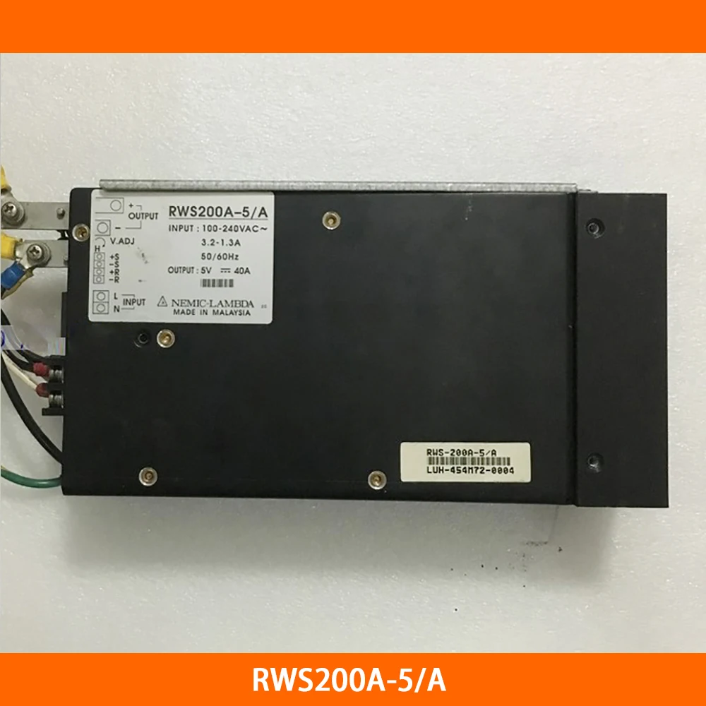 

Original For RWS200A-5/A For NEMIC-LAMBDA 5V-40A Device Power Supply Fast Ship