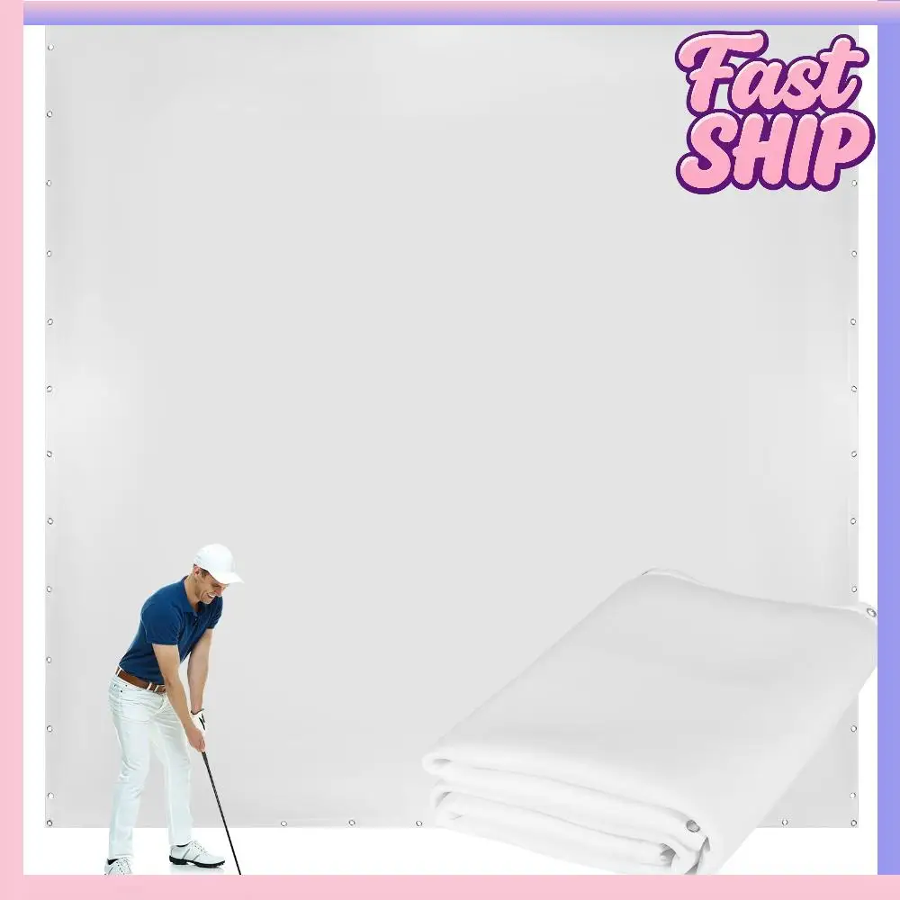 

Golf Simulator Impact Screen Wear-Resistant Golf Impact Practice Display for Training Indoor/Outdoor