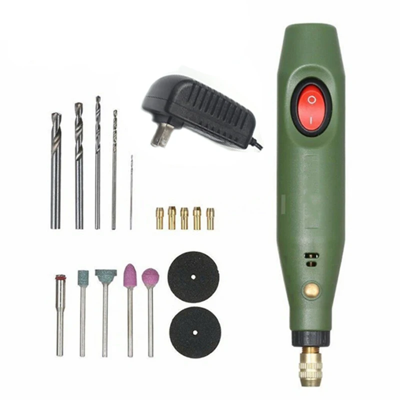 

Leather Electric Polisher Edge Grinding Stick Leather Craft Tool Multifunctional Mini Punch Machine Burnisher DIY craft tools