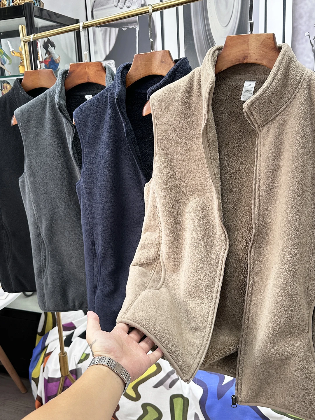 

Уличный ветрозащитный двусторонний жилет Fce, мужской повседневный Fce Jaet, осенне-зимний жилет-стойка Faion Urban Sle Youth