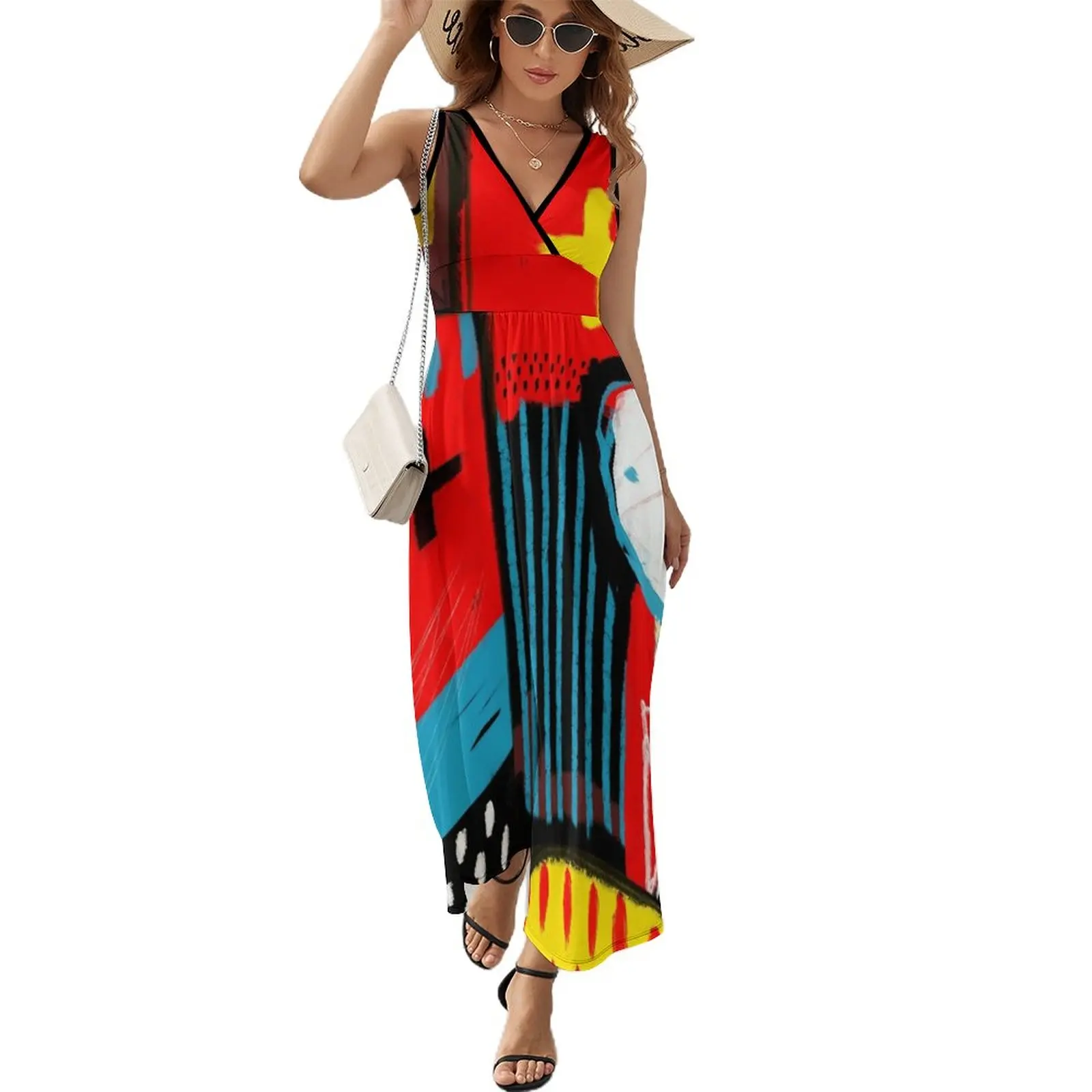 

Женское вечернее платье без рукавов, без рукавов