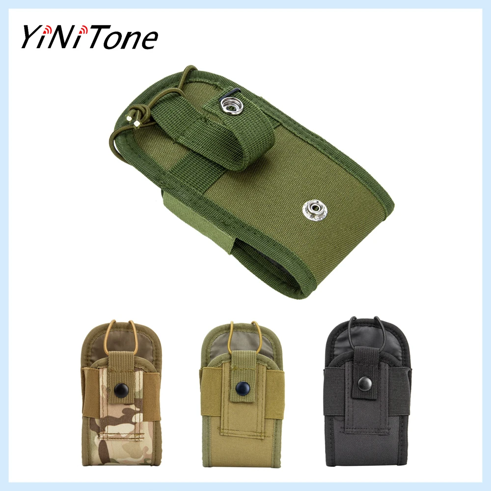 

Walkie Talkie Carry Bag Portable Interphone Holster for Hunting, Camping, Hiking, and Outdoor Sports