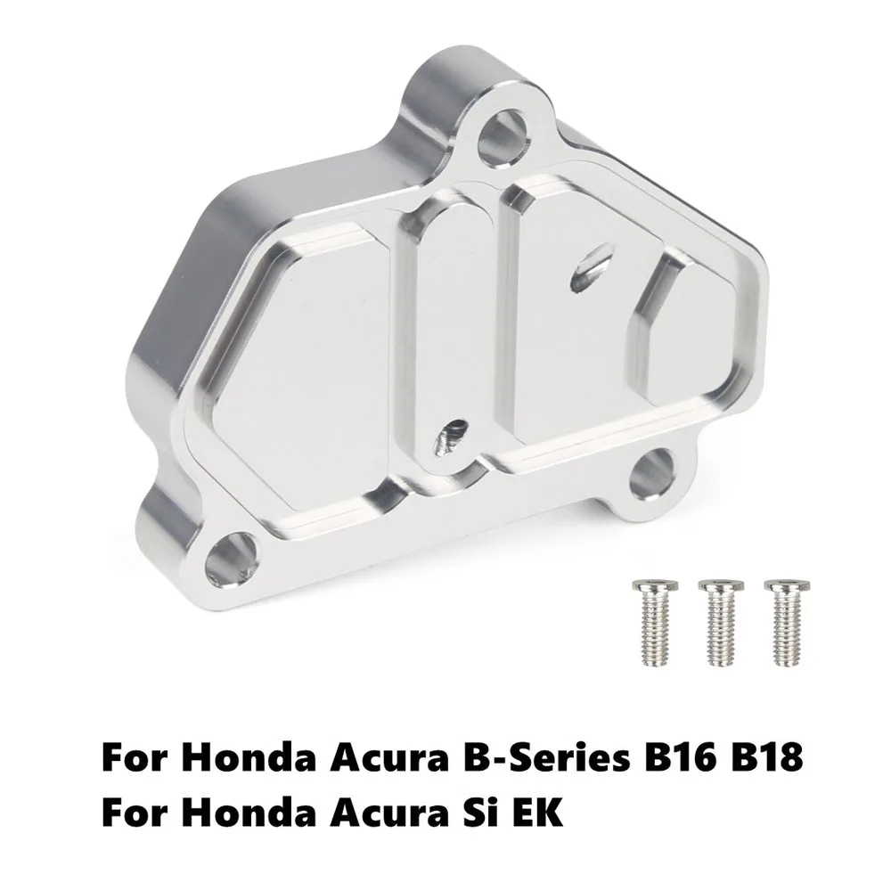 Metal Billet Vtec Solenoid Block Off Plate For Si Ek For B-series B16 B18