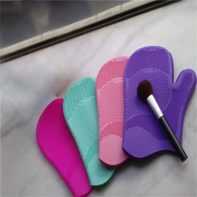 Silicone Gloves Practical Gentle Durable Efficient Multifunctional Durable Silicone Cleaning Pad Time-saving Cleaning Tool