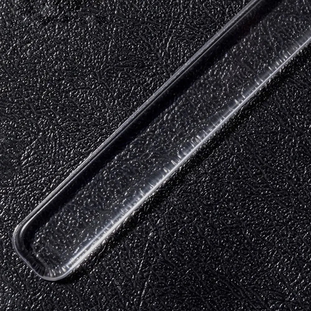 8Pcs/set Portable Rearview Mirror Plate Bar Car Door Edge Transparent Anti Scratch Protection Strip Anti-collision