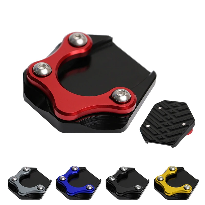 الألومنيوم مسنده المكبر وسادة المضادة للانزلاق الموسع قاعدة حامل دعم تمديد قطع غيار الدراجات النارية لهوندا CM300 CM500 المتمردين 500