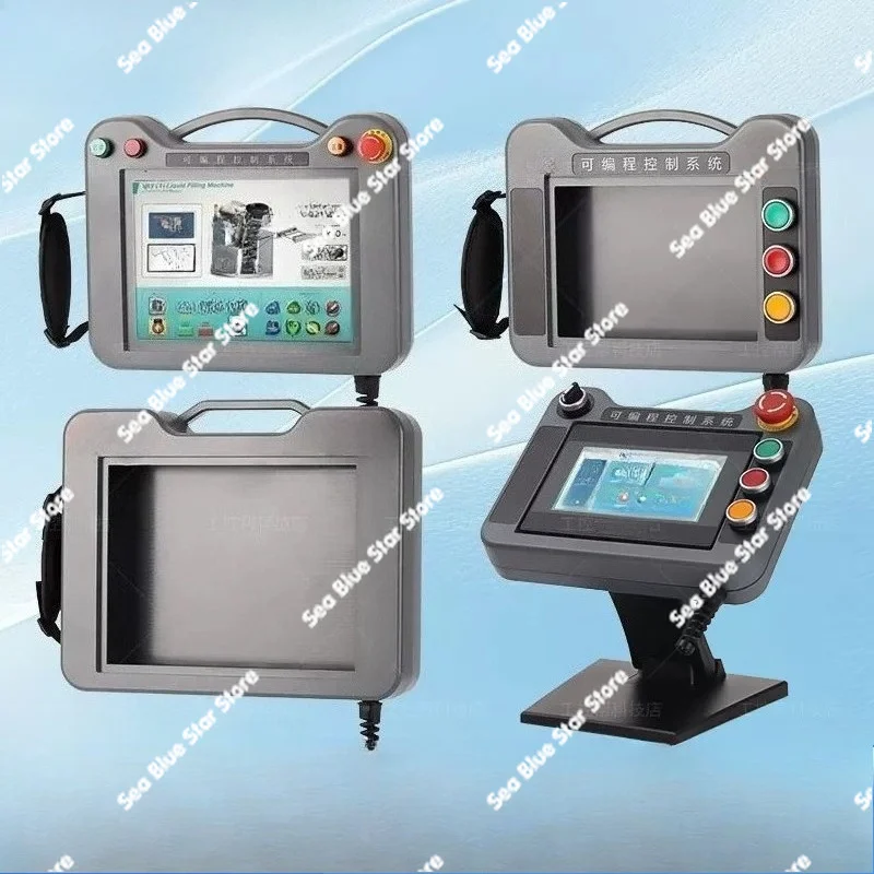 Touch screen mounting box 4.3- 7- 10 inches, human-machine interface, handheld control box, protective box, display screen shell