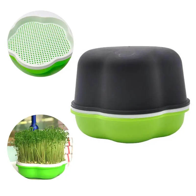 Germination Tray Tray Seed Germination Tray Seedling Tray Wheatgrass Seed Planting Soilless Cultivation Planting Pot