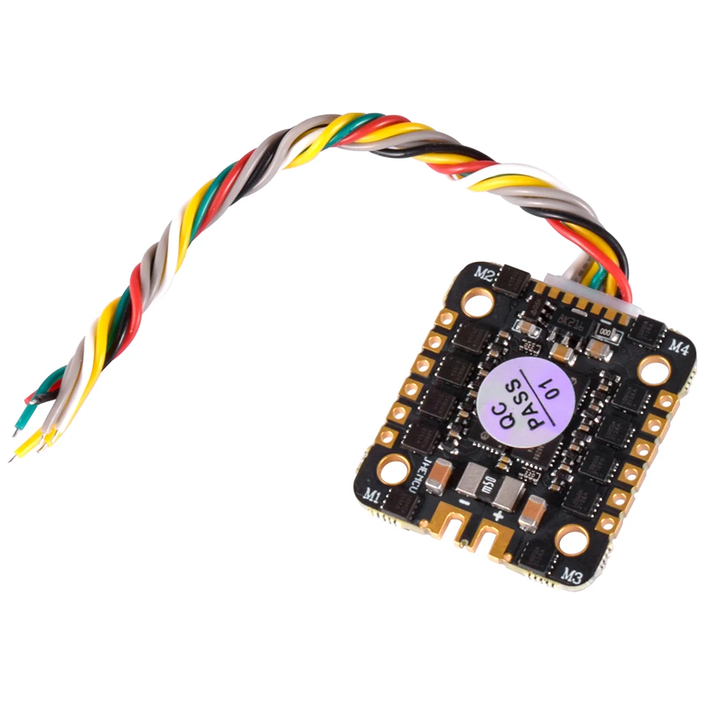 JHEMCU EM40A 40A BLheli_S 4in1 ESC sans balais 2-6S DShot600 20x20mm pour Drone de course RC FPV Quadcopter pièces de bricolage