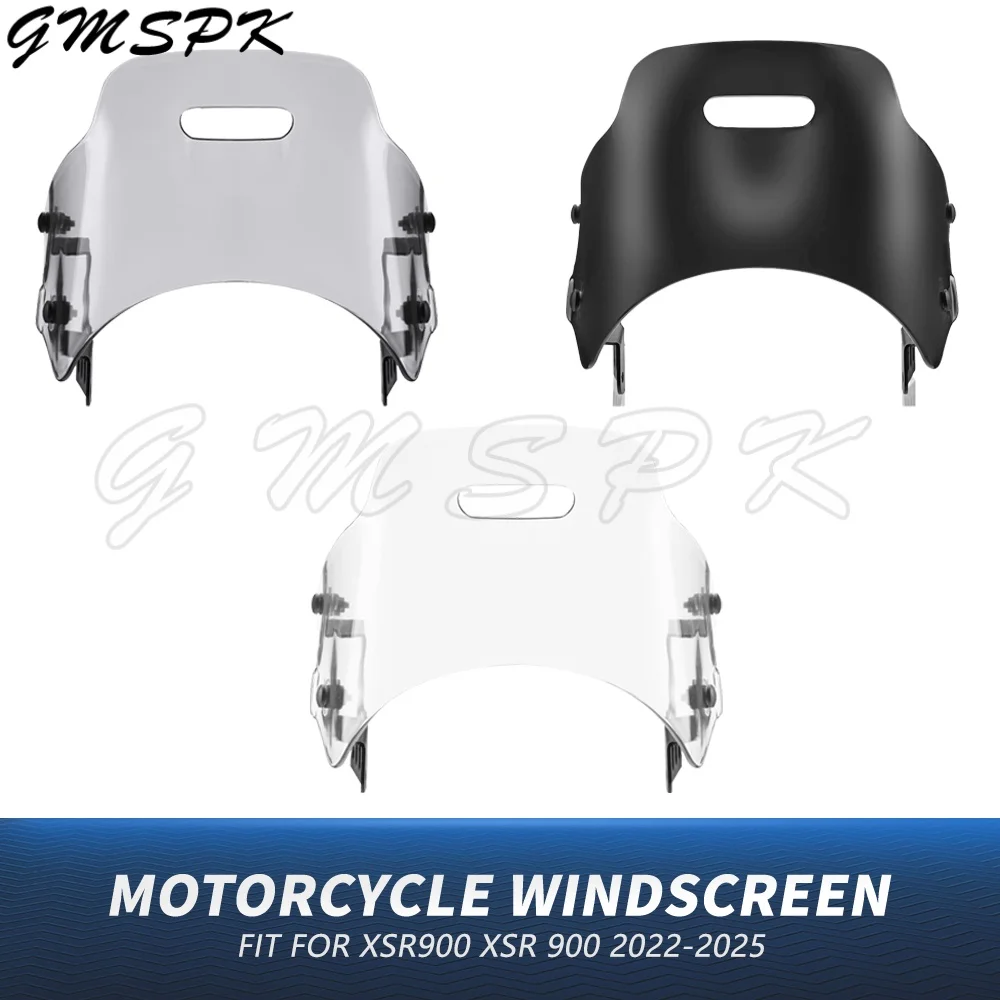 Motorcycle Accessories Fit For XSR900 XSR 900 2022-2025 2024 Cockpit Visor Headlight Cowl Windscreen Windshield Wind Deflector