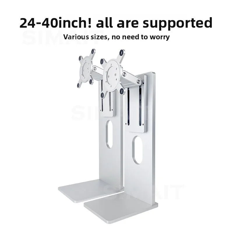 Monitor Base, Suitable for 27-40 Inch Monitors, Bracket, Tripod, Aluminum Alloy Pitching, Rotating and Lifting