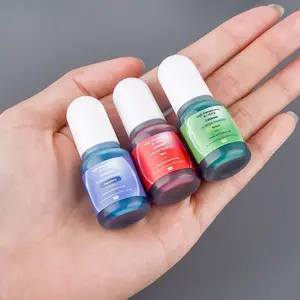 24 Farben 5ml transparente transparente Epoxidharzpigmentflüssigkeit DIY UV AB Harzkleber Schmuck 10 Hauptverkaufsepoxy Tinta Pio - №8