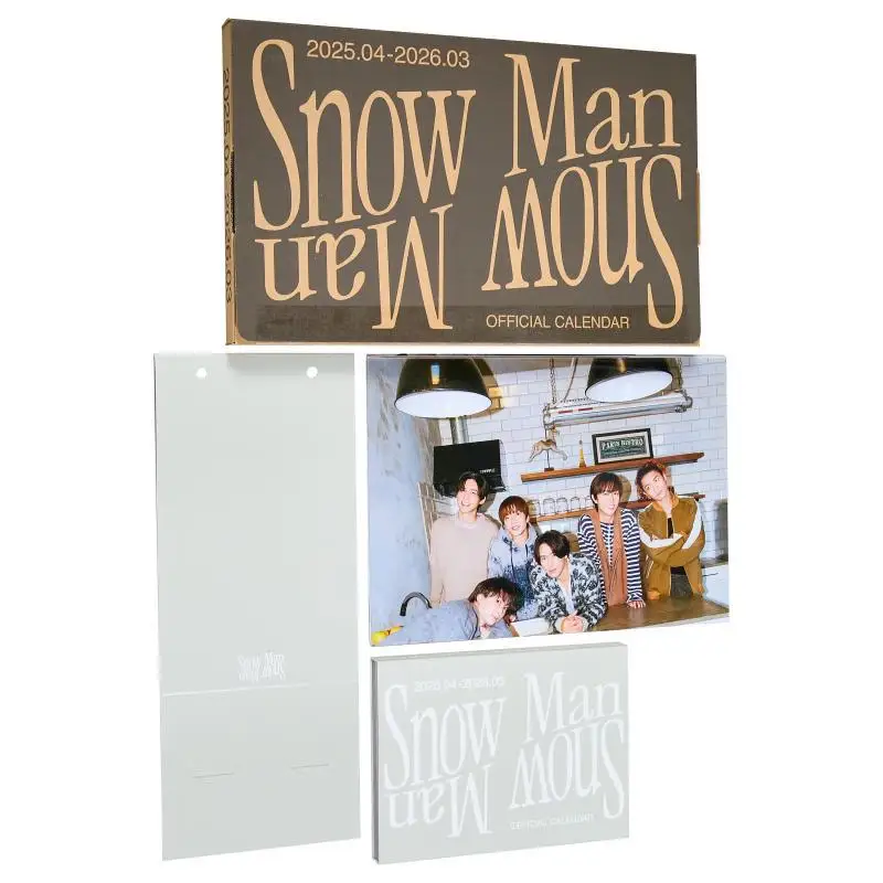 

Snow Man Official Calendar 202504202603 Snow Man MENT RECORDING Inc 9784991400506 Book
