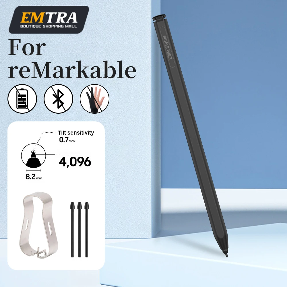 EMR Stylus Pen for ReMarkable 2 Samsung BOOX 4096 Pressure S