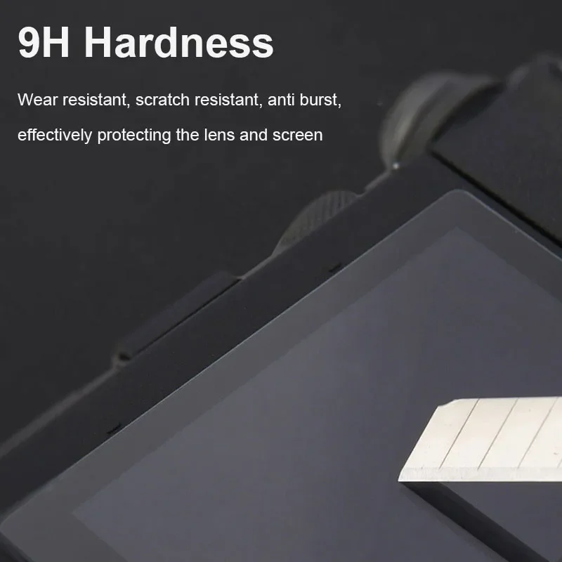 For Nikon Z50II Z50 II Mark2 MarkII，9h Tempered GLASS Film Camera Screen Protector  Scratch Resistant and Scratch Resistant