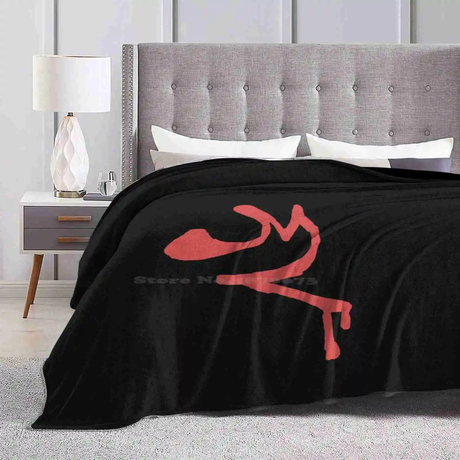 Red Leader Insignia Soft Warm Throw Blanket Ew Tord Tord Larsson Eddsworld Tord Eddsworld Red Leader Ew Red Leader Ew Paul