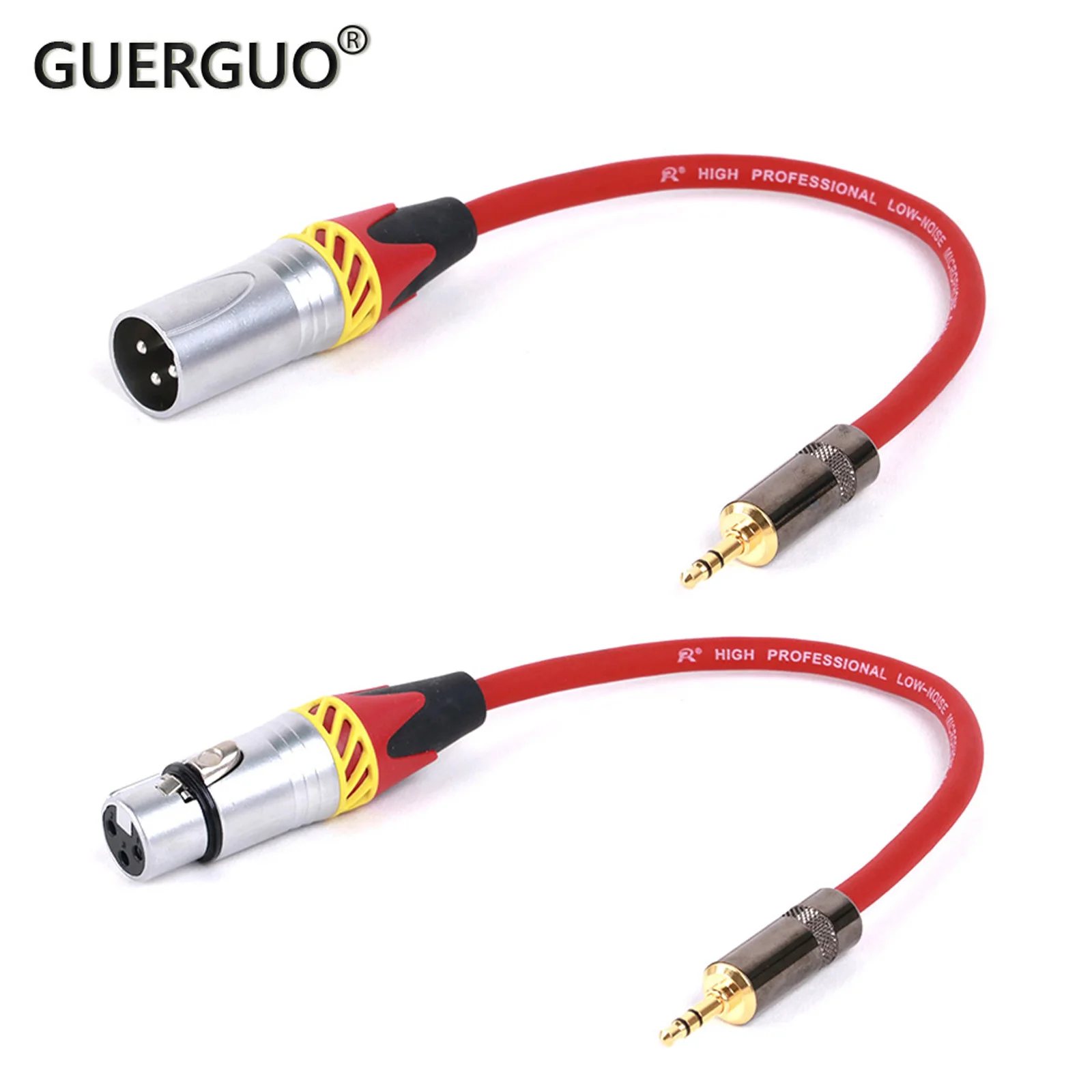 

1PC Colorful 0.3M-25M High Quality 3Pin XLR Audio Line Cable Male/Femlae ConnectorTo Male 3.5mm(1/8) TRS Jack Extension Cord