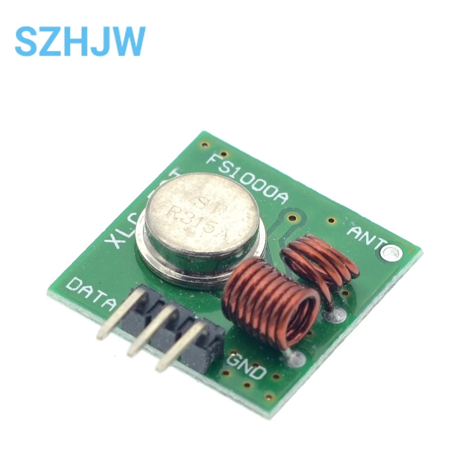 Wireless Receiver Module Super Regenerative Module Radio Transmitter Receiver Transmitter Receiver 433/315MHz Frequency