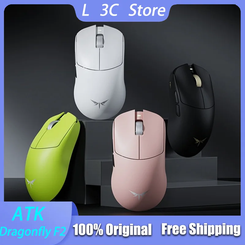 

ATK Dragonfly F2 Pro Max Gaming Mouse Tri-mode Wireless/Wired 8k Lightweight Ergonomics Long Battery Life Laptop Mouse Original