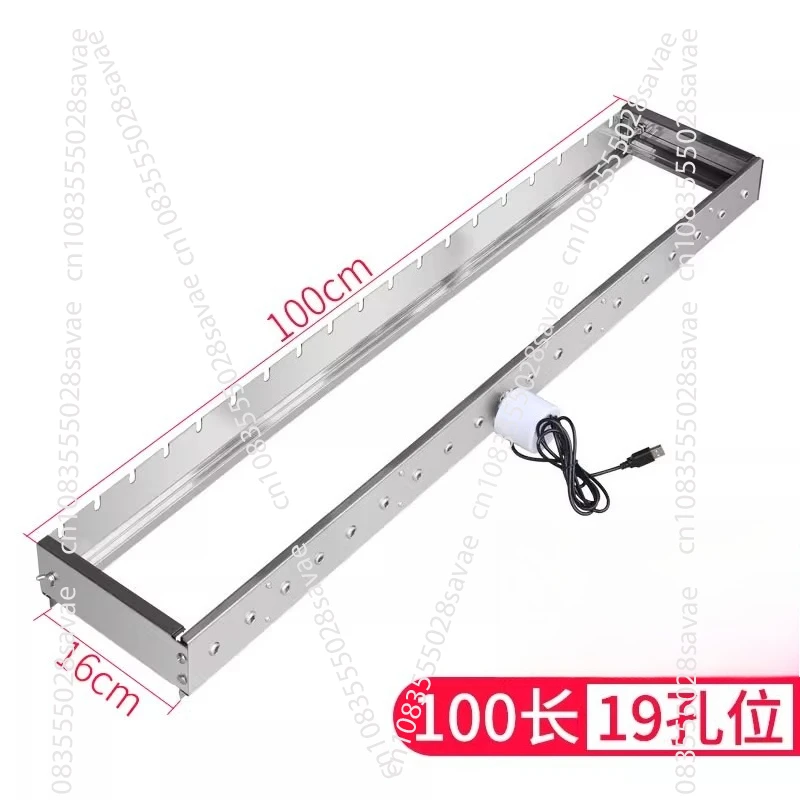 

Автоматическая откидная полка для барбекю, регулируемая ширина, шампур, 5 В, можно подключить к Power Bank переменного и постоянному току